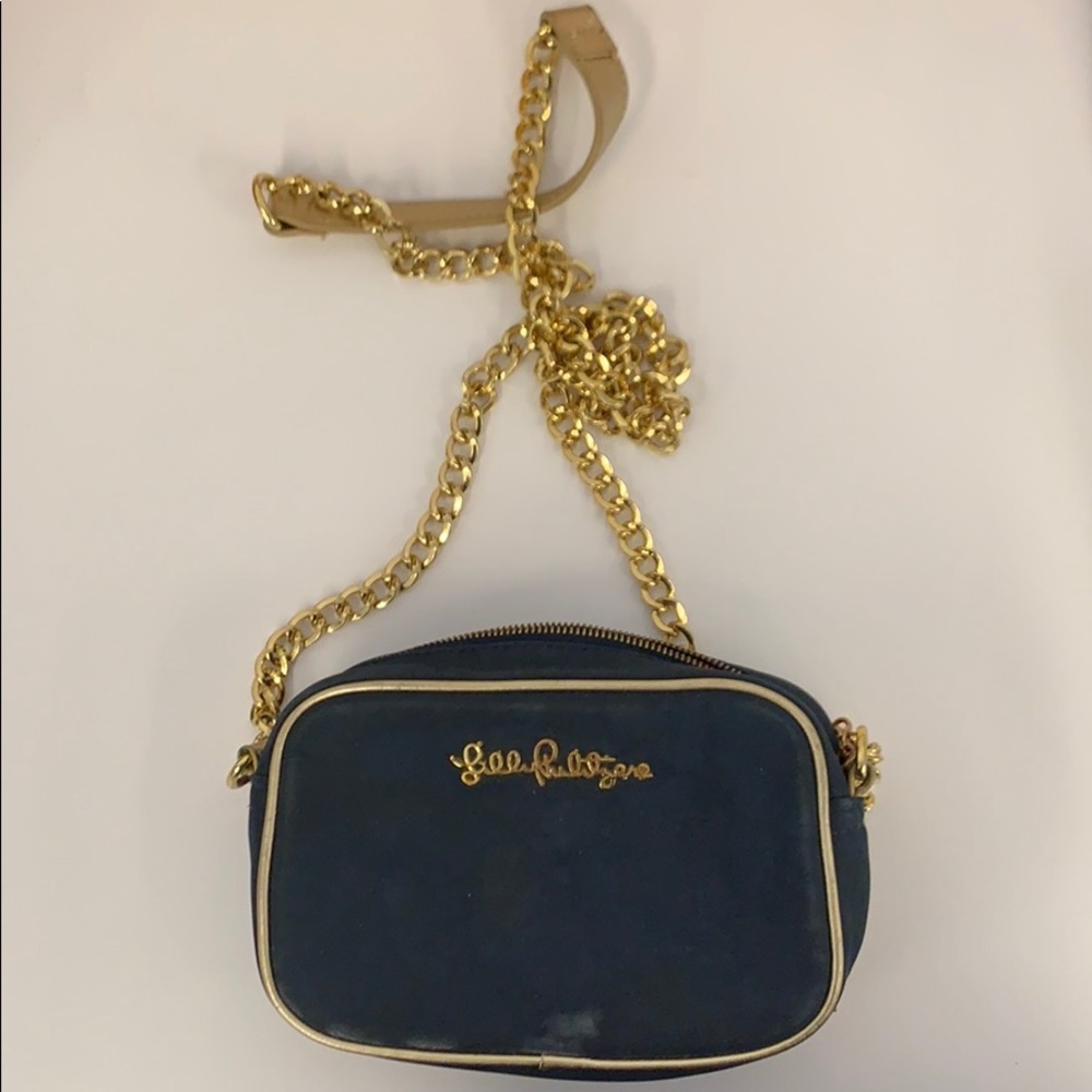 Lily Pulitzer Navy Crossbody Bag